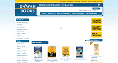 Desktop Screenshot of dawahbooks.com.pk